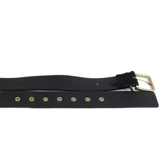 AllSaints BLACK GENUINE LEATHER SUEDE 1.5\